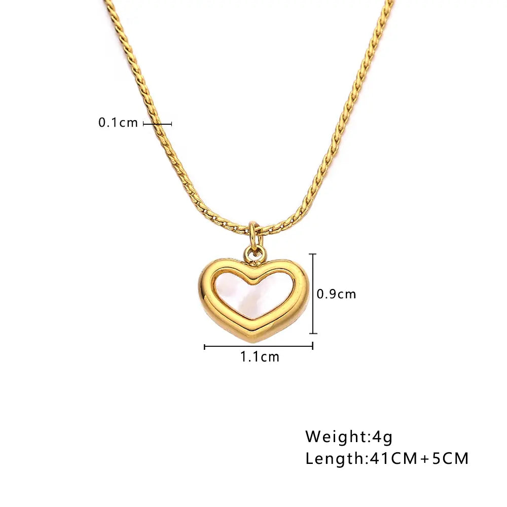 Honeydrop Heart Necklace